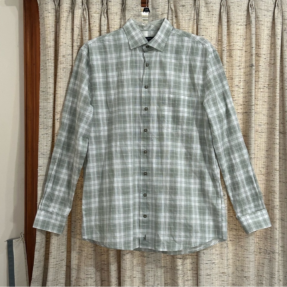 Johnnie-O Top Shell Nall Long Sleeve Shirt - Large